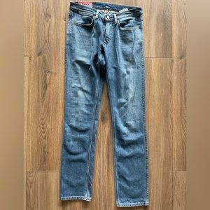 Acne Studios Max Mid Blue Jeans - men’s 30W 32L